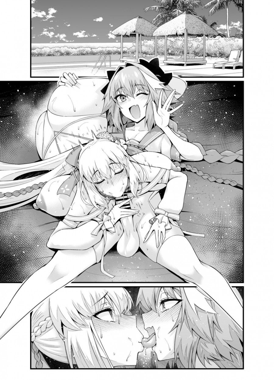 Morgan Chơi Với Asutorufo Có Cu Oneshot page 8 - Giả Dược