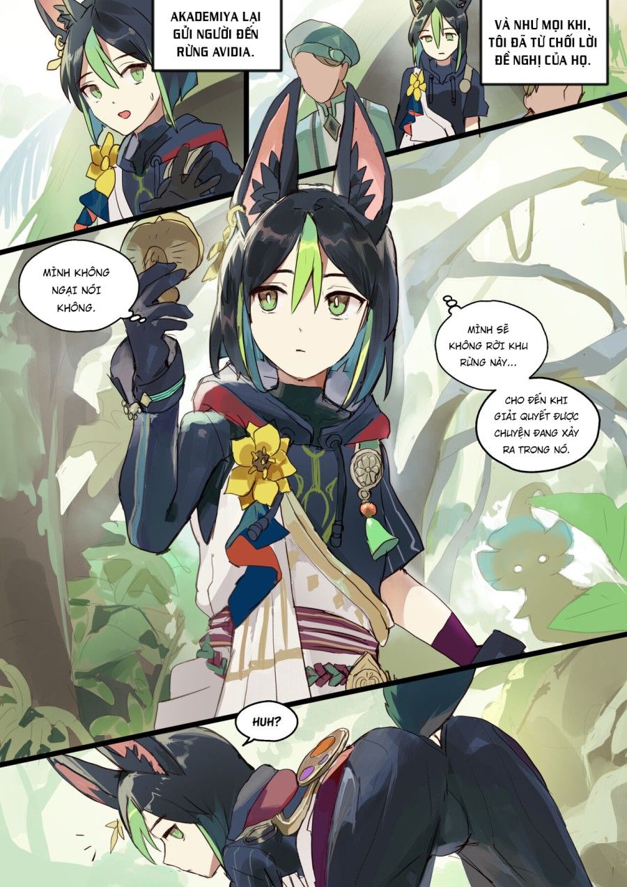 đọc truyện Mori Patrol Tighnari (genshin Impact) Oneshot ảnh 3 tại Giả Dược