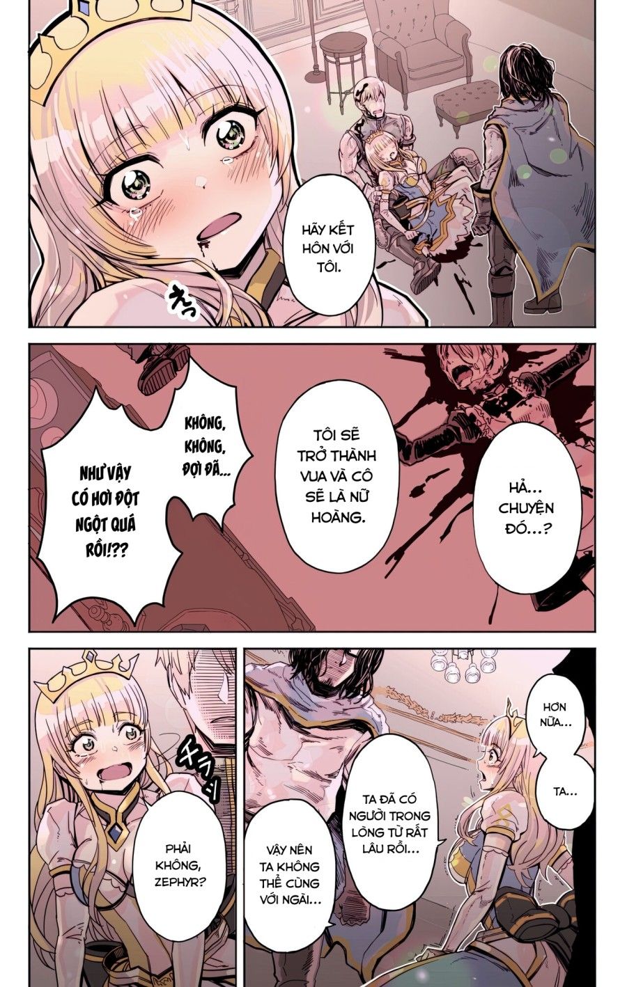 Một Anh Hùng Tái Sinh Ở Thế Giới Khác Yoshida Mùa Xuân Đang Yêu Oneshot page 12 - Giả Dược