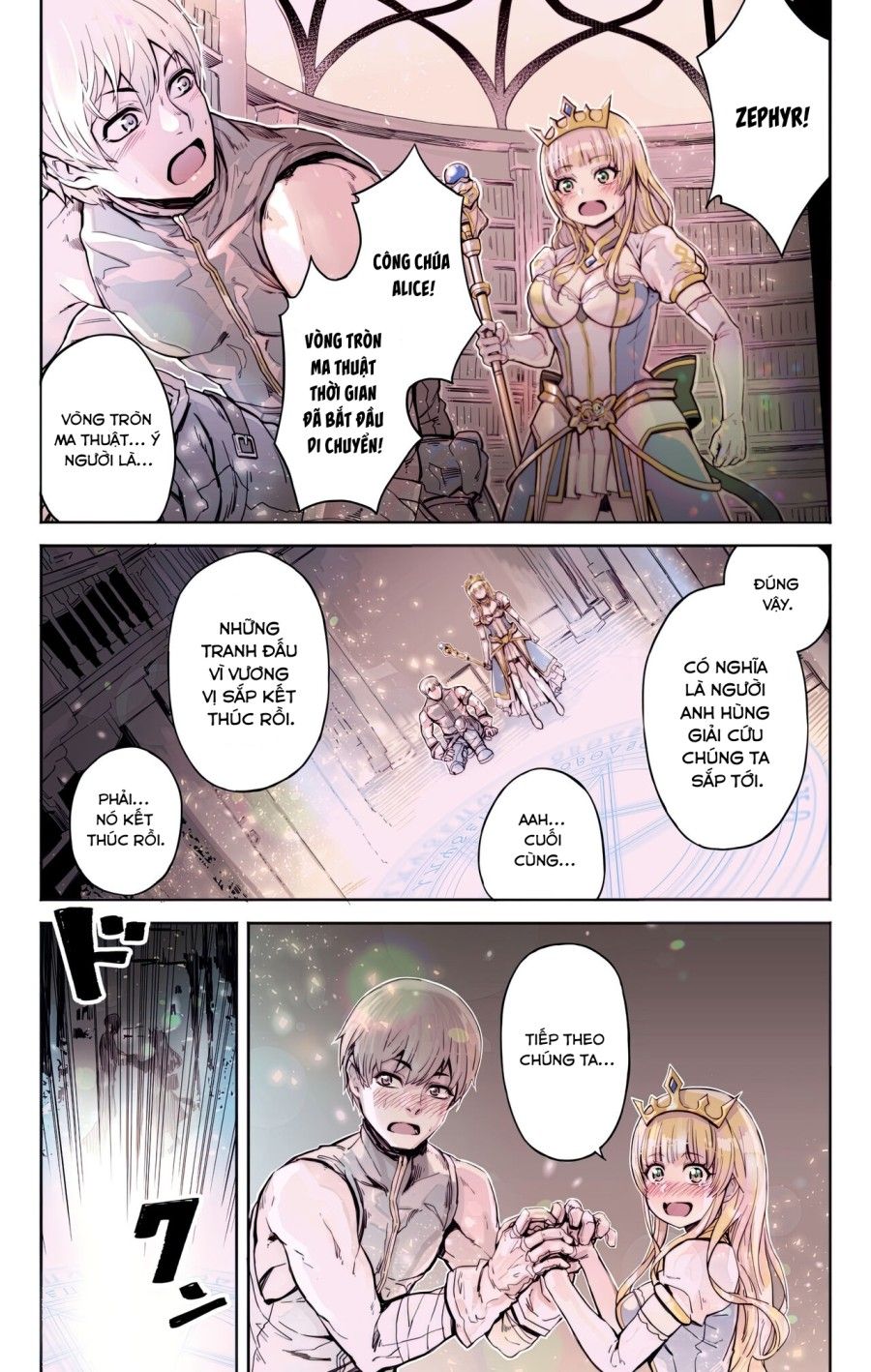Một Anh Hùng Tái Sinh Ở Thế Giới Khác Yoshida Mùa Xuân Đang Yêu Oneshot page 4 - Giả Dược