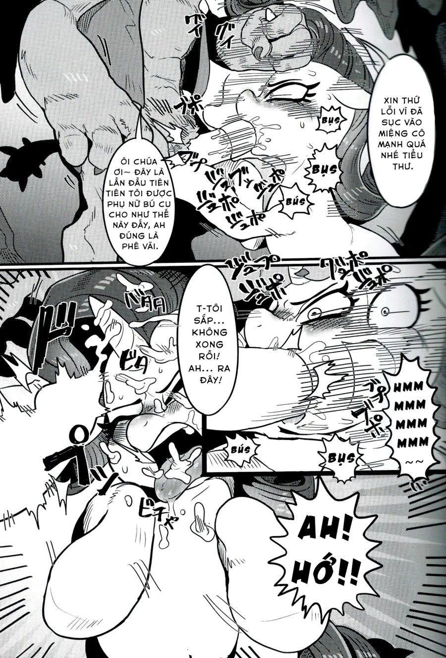Một Buổi Sếch Giữa Ngựa Và Chó Oneshot page 9 - Giả Dược