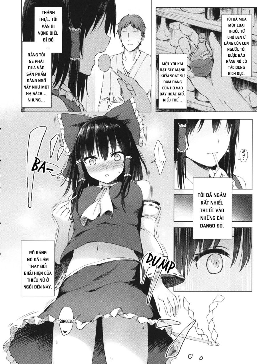 đọc truyện Một Cách Để Reimu Hakurei Yêu Bạn. Oneshot ảnh 4 tại Giả Dược