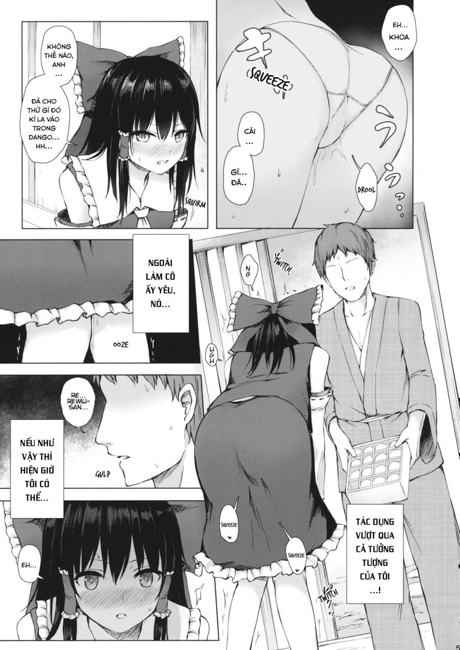 đọc truyện Một Cách Để Reimu Hakurei Yêu Bạn. Oneshot ảnh 5 tại Giả Dược