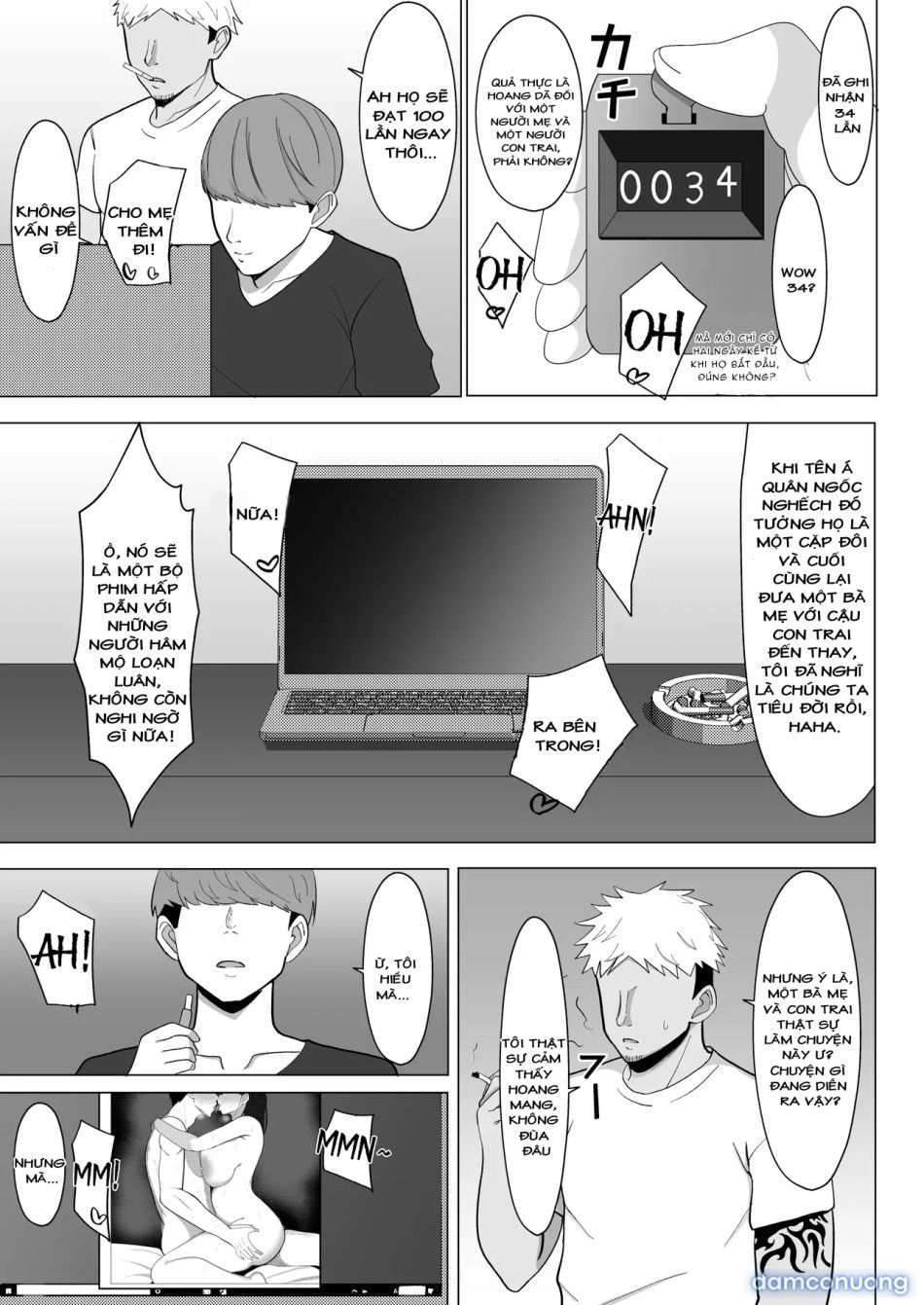 đọc truyện Một Căn Phòng Tôi Không Thể Rời Khỏi Mà Không Quan Hệ Tình Dục Loạn Luân Với Mẹ Chương 1 ảnh 57 tại Thiên Thai Truyện