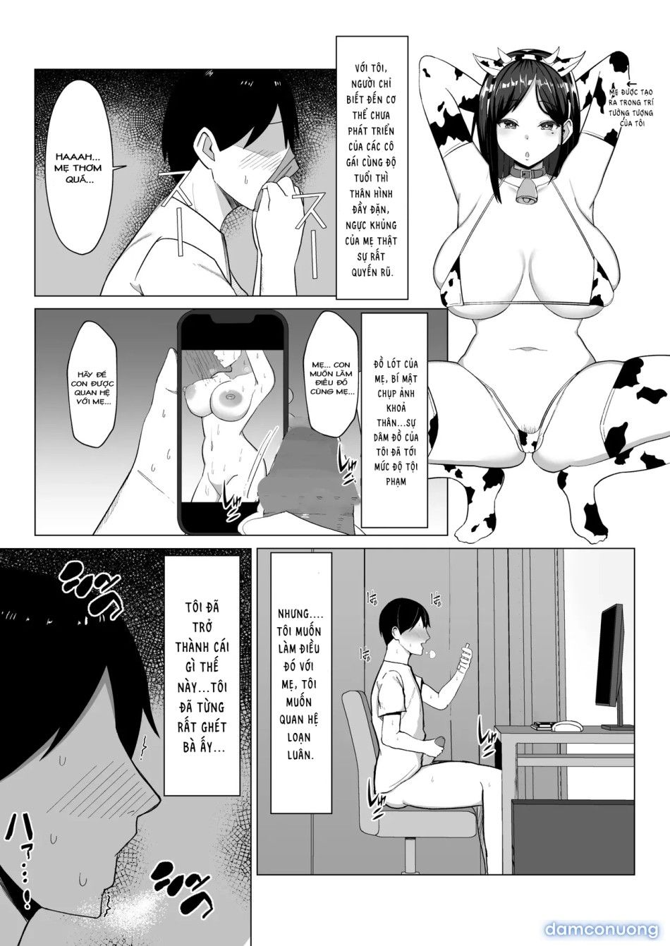 đọc truyện Một Căn Phòng Tôi Không Thể Rời Khỏi Mà Không Quan Hệ Tình Dục Loạn Luân Với Mẹ Chương 1 ảnh 9 tại Thiên Thai Truyện