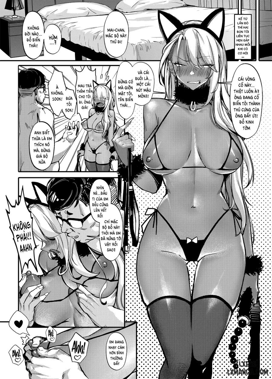 Một Câu Chuyện Về Việc Dạy Cho Cô Nàng Gyaru Láo Xược Một Bài Học 2.0 Chương 2 page 5 - Giả Dược