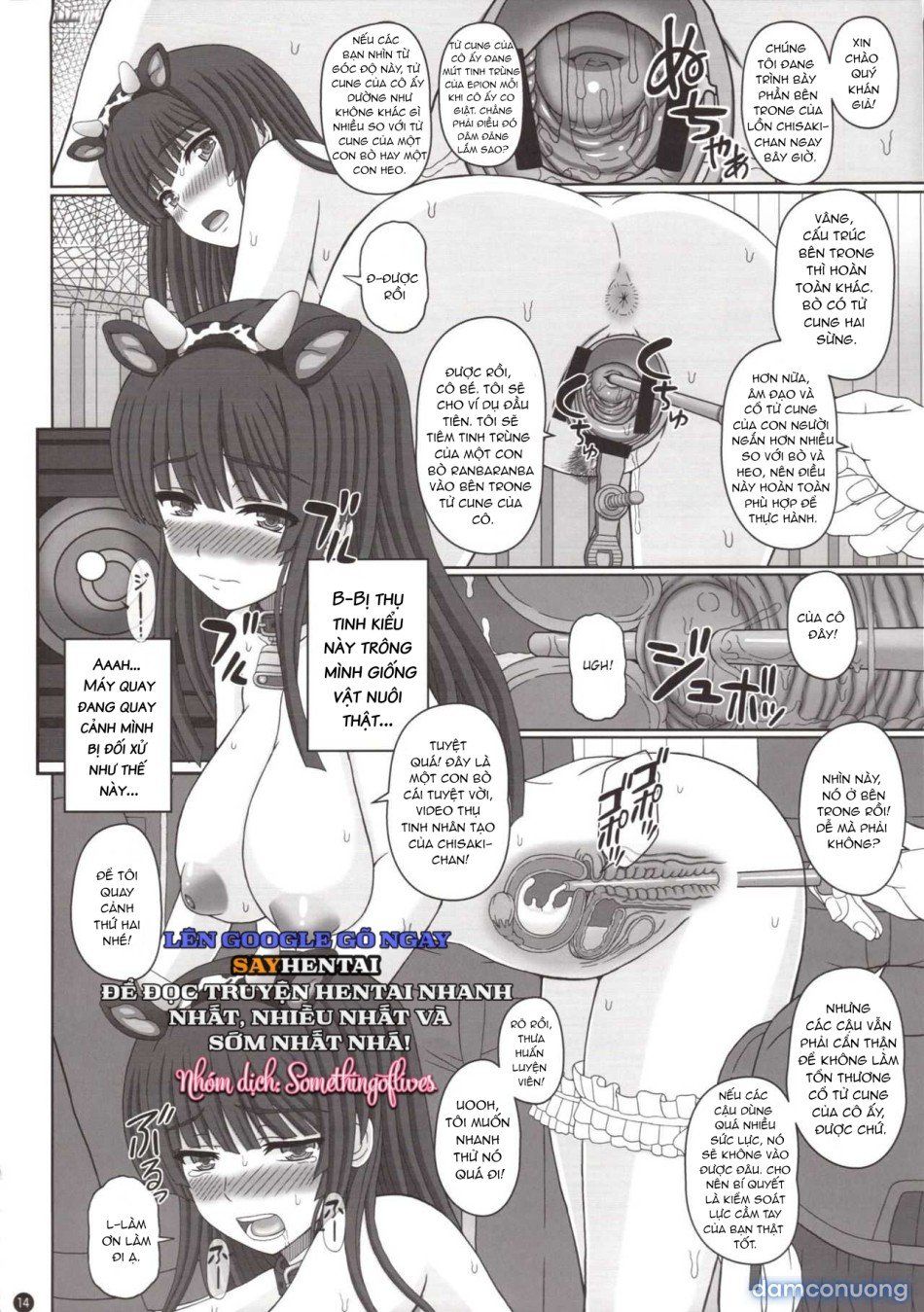 đọc truyện Một Cô Gái Trẻ Được Thụ Tinh Và Giao Phối Bởi Một Con Bò Chương 1 ảnh 14 tại Thiên Thai Truyện