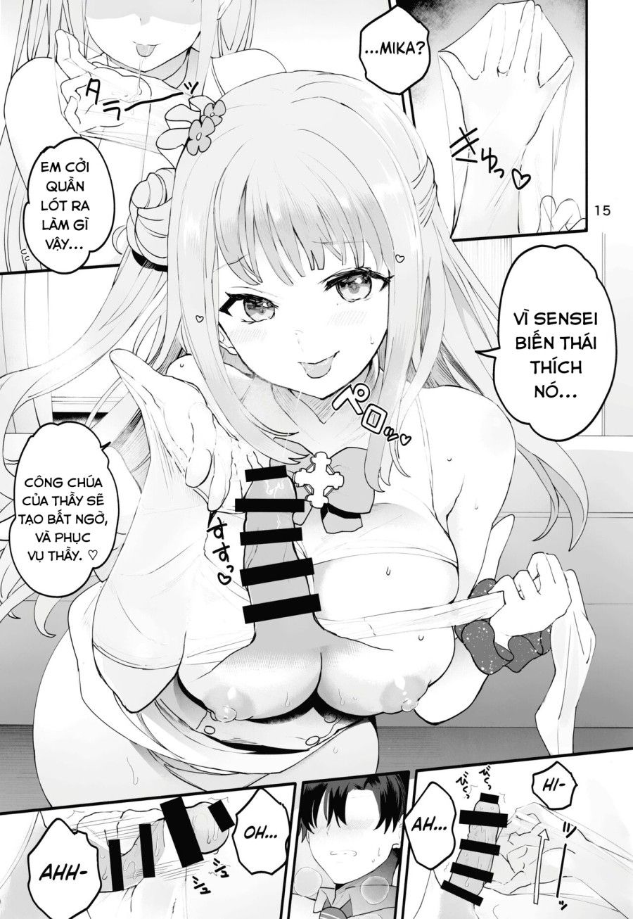 Một Công Chúa Chưa Được Xác Nhận Và Chưa Trưởng Thành Oneshot page 17 - Giả Dược