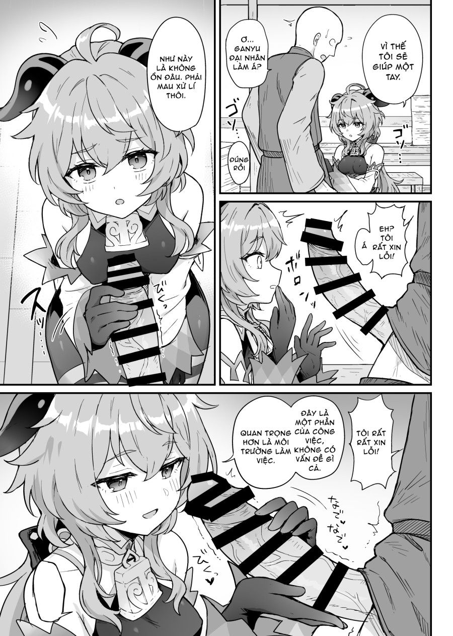 Một Cuốn Sách Giúp Tôi Giải Quyết Công Việc Và Ham Muốn Tình Dục Oneshot page 4 - Giả Dược