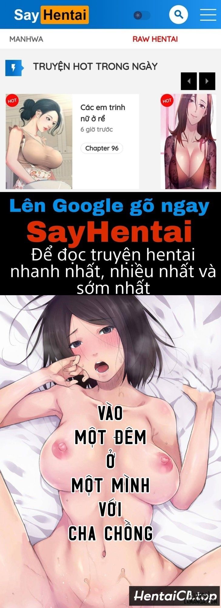 đọc truyện Một Đêm Một Mình Với Bố Chồng Chương 1 ảnh 1 tại Thiên Thai Truyện