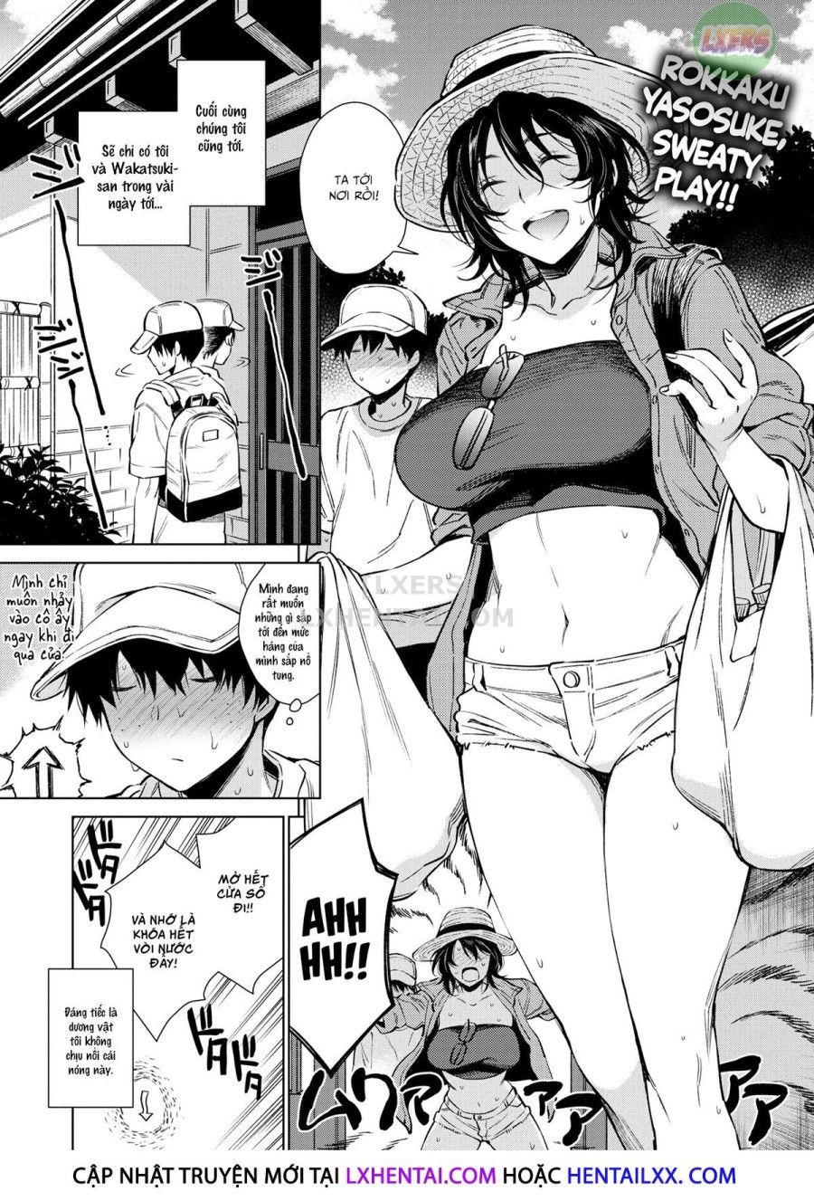 Một Kỳ Nghỉ Hè Đầy Mồ Hôi Với Wakatsuki-san Oneshot page 5 - Giả Dược