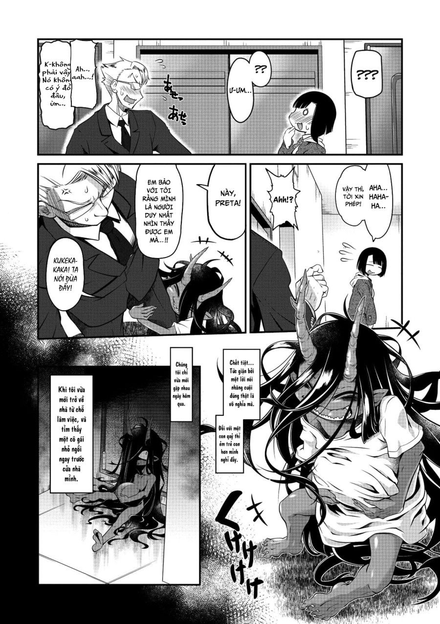 Một Linh Hồn Đói Bụng Cứ Đeo Bám Lấy Tôi Oneshot page 3 - Giả Dược