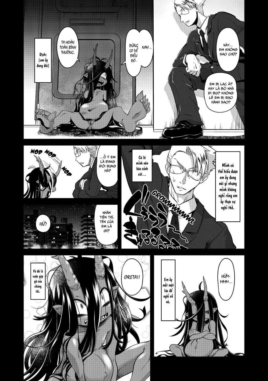 Một Linh Hồn Đói Bụng Cứ Đeo Bám Lấy Tôi Oneshot page 4 - Giả Dược