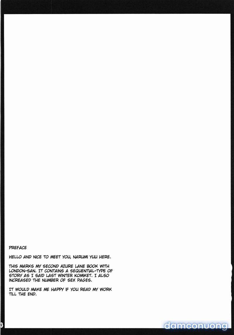 Một Ngày Hẹn Hò Với London-san: Một Tuần Sau. Oneshot page 3 - Giả Dược