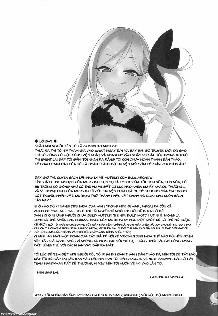 đọc truyện Một Ngày Hư Hỏng Của Mutsuki Oneshot ảnh 25 tại Thiên Thai Truyện