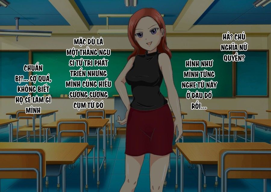 Một Ngôi Trường Có Các Bản Phác Thảo Do Các Cô Gái Ở Cass Quản Lý Chương 1 page 17 - Giả Dược