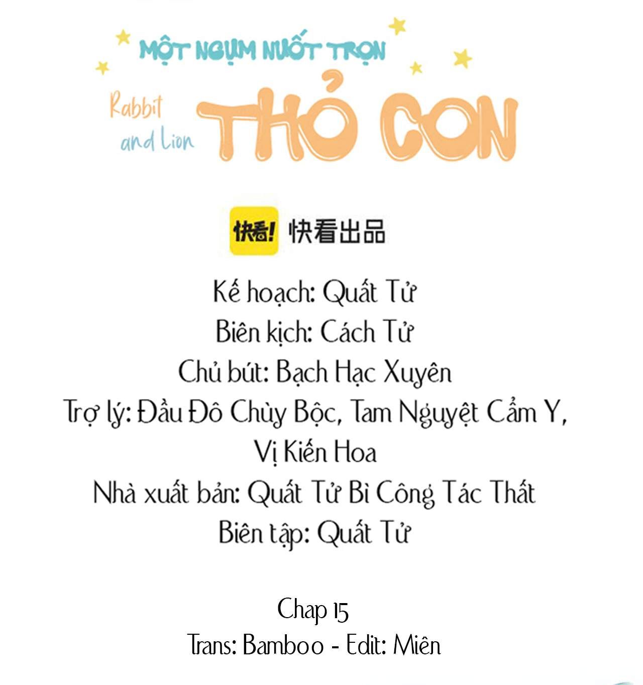 đọc truyện Một Ngụm Nuốt Trọn Thỏ Con Chương 15 ảnh 4 tại Thiên Thai Truyện