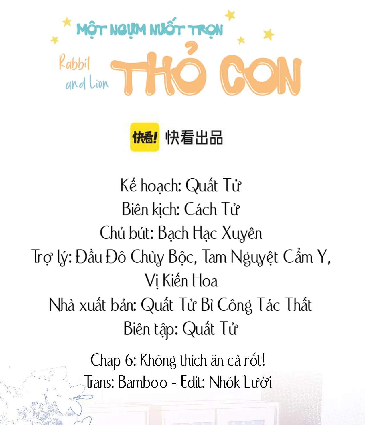 đọc truyện Một Ngụm Nuốt Trọn Thỏ Con Chương 6 ảnh 4 tại Thiên Thai Truyện