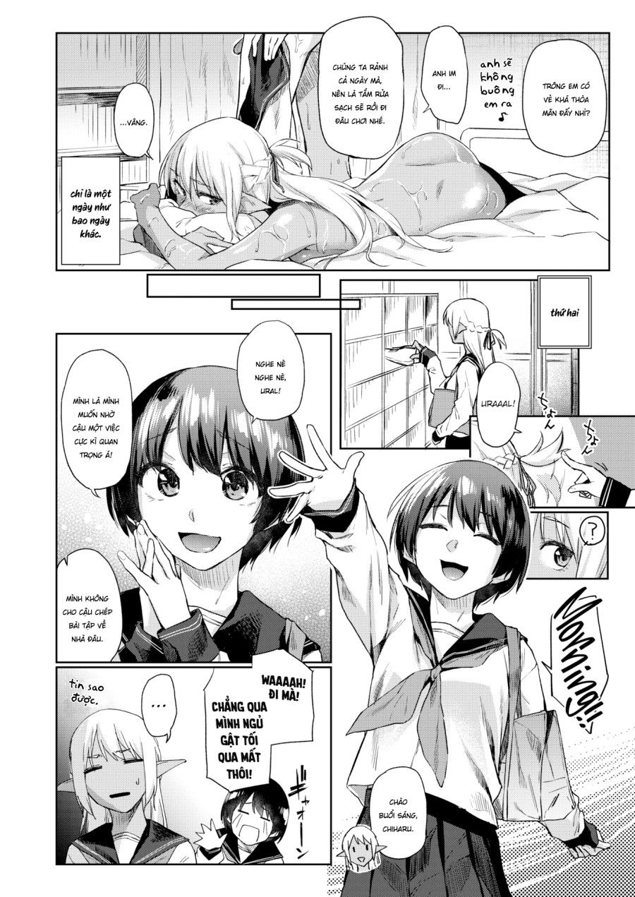 Một Nhà Cùng Nàng Nữ Sinh Elf Da Ngăm Chương 1 page 14 - Giả Dược