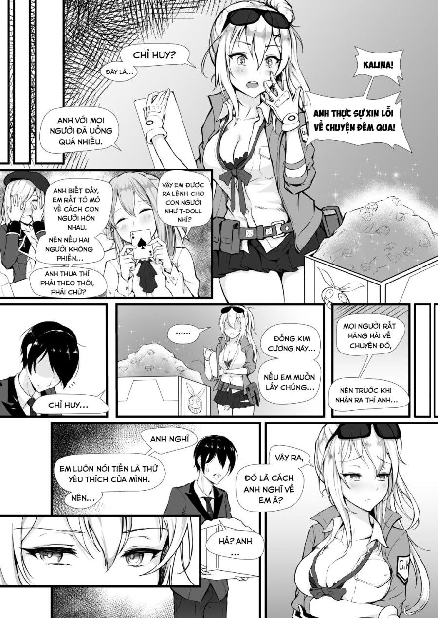 Một Nụ Hôn Đáng Giá Bao Nhiêu Kim Cương? Oneshot page 8 - Giả Dược