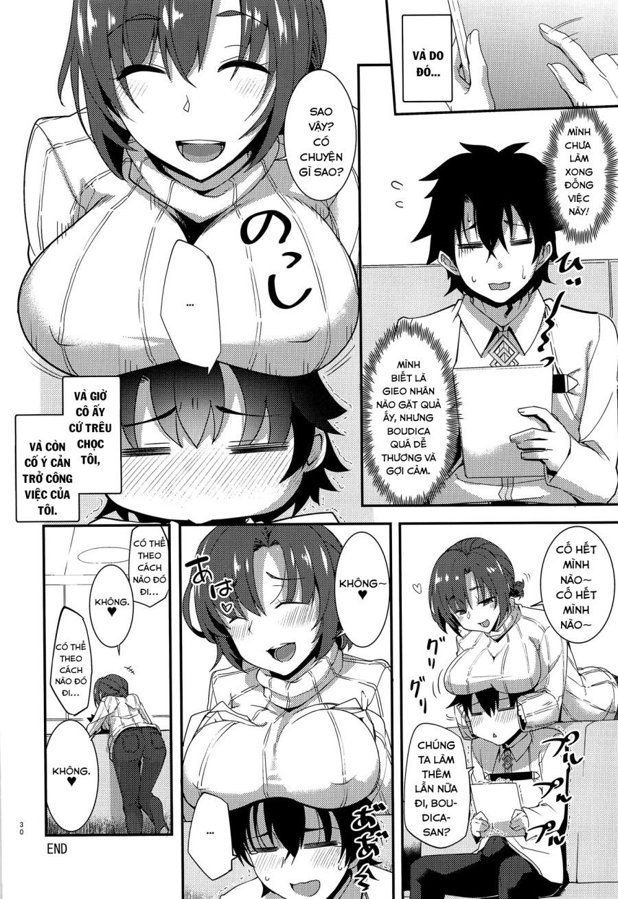 Một Thời Gian Từ Khi Tôi Bắt Đầu Hẹn Hò Với Boudica. Oneshot page 30 - Giả Dược