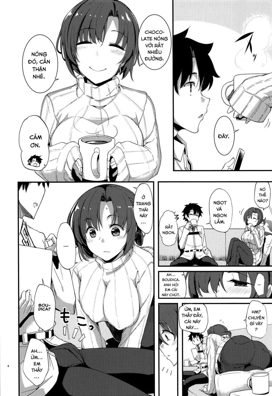 Một Thời Gian Từ Khi Tôi Bắt Đầu Hẹn Hò Với Boudica. Oneshot page 4 - Giả Dược