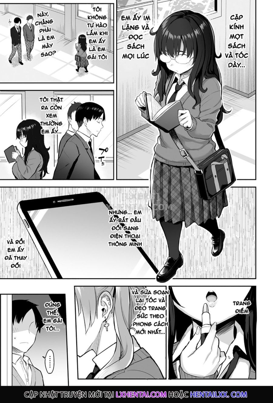Moto Incha No Kyonyuu Yariman Imouto Ga Erosugite, Onii-chan Wa Mou...!! Chương 1 page 8 - Giả Dược