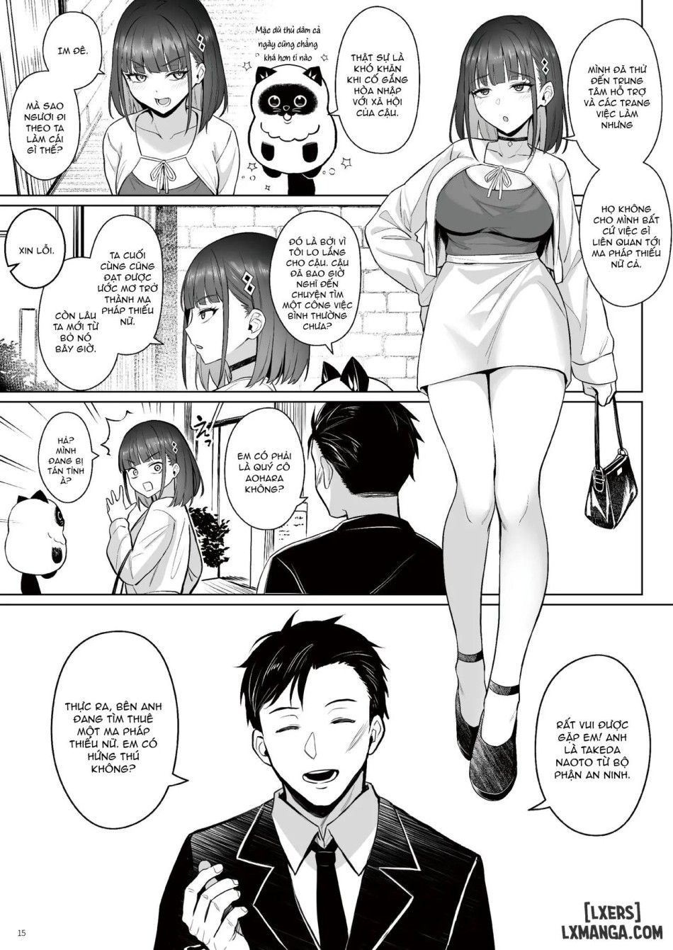 Moto Mahou Shoujo No Shigoto Hanashi Ao Zenjitsutan Chương 0 page 15 - Giả Dược
