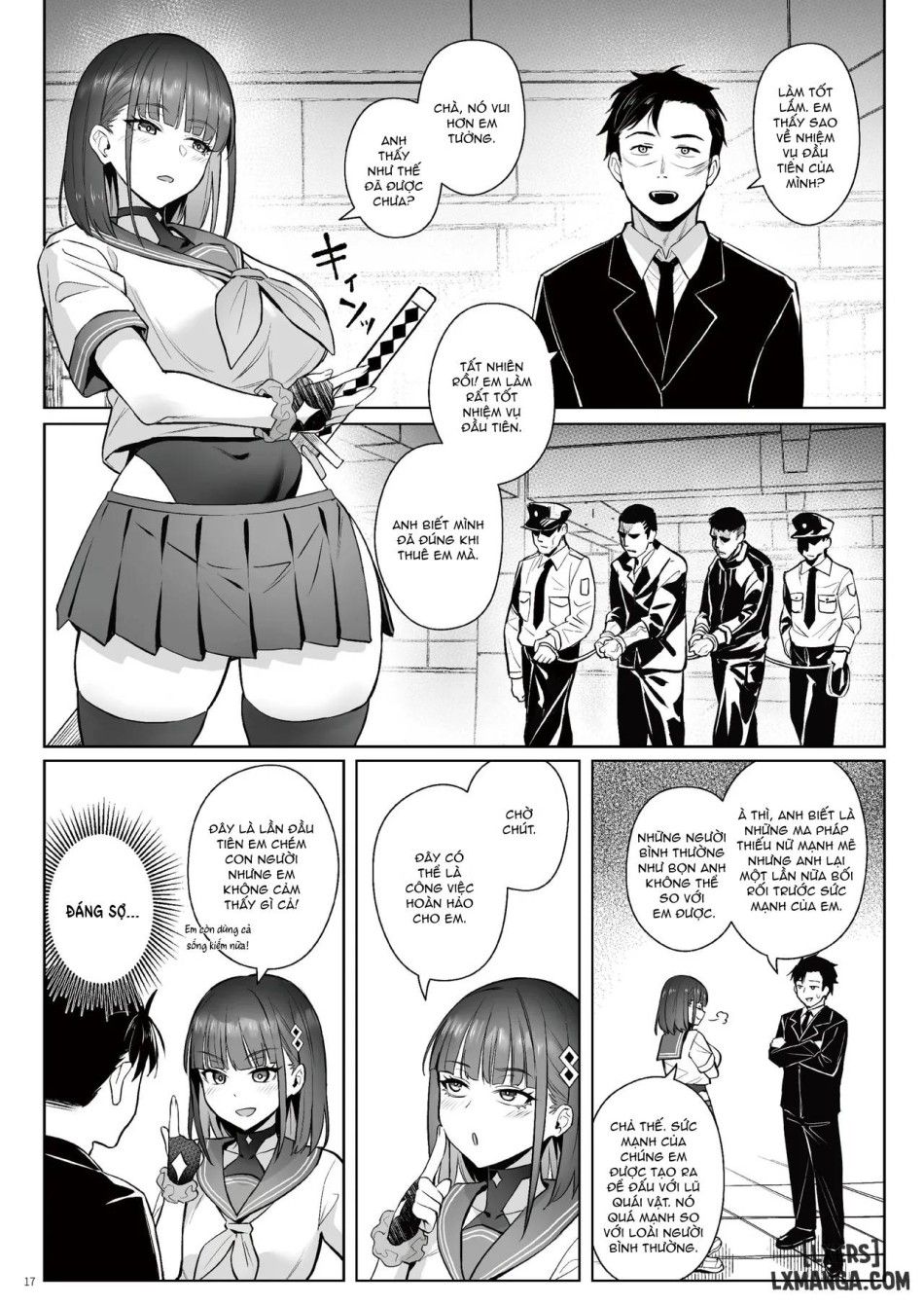 Moto Mahou Shoujo No Shigoto Hanashi Ao Zenjitsutan Chương 0 page 17 - Giả Dược