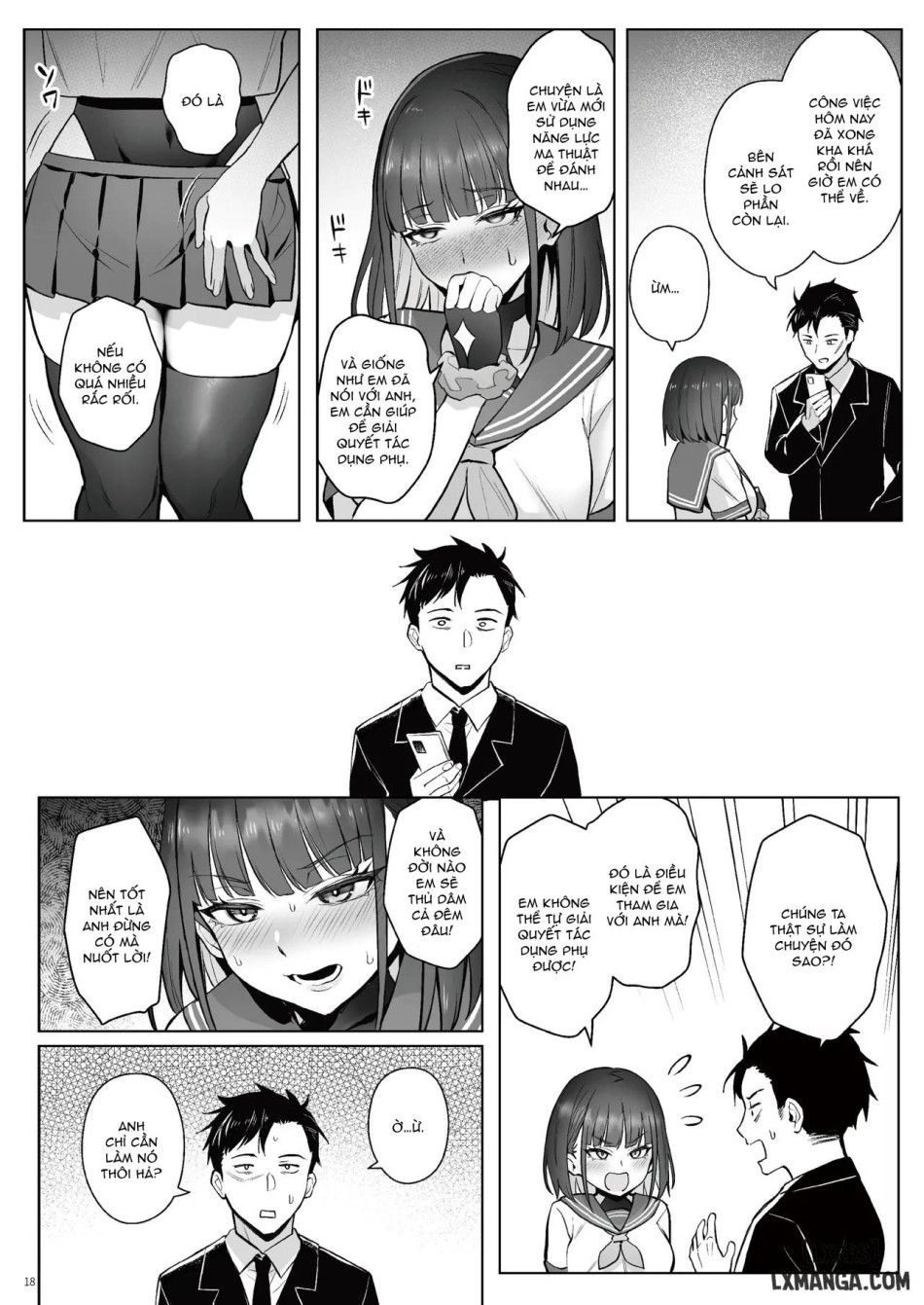 Moto Mahou Shoujo No Shigoto Hanashi Ao Zenjitsutan Chương 0 page 18 - Giả Dược