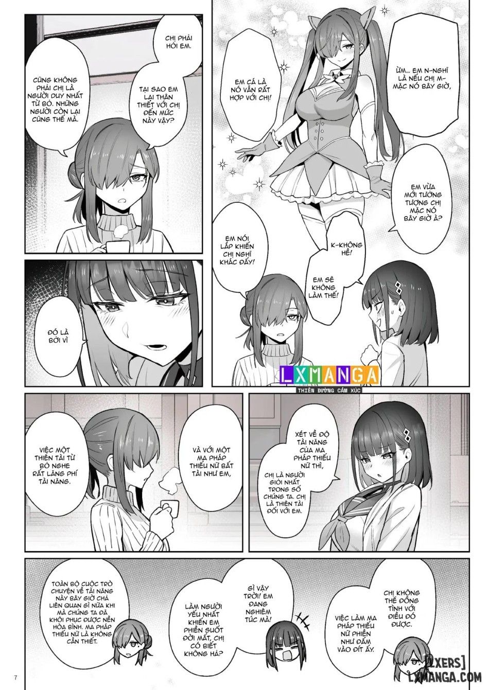 Moto Mahou Shoujo No Shigoto Hanashi Ao Zenjitsutan Chương 0 page 7 - Giả Dược