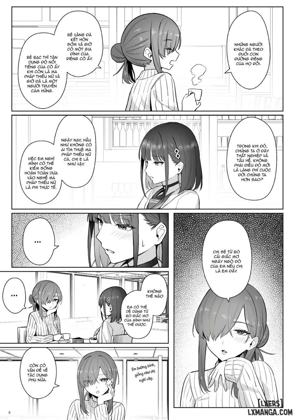 Moto Mahou Shoujo No Shigoto Hanashi Ao Zenjitsutan Chương 0 page 8 - Giả Dược