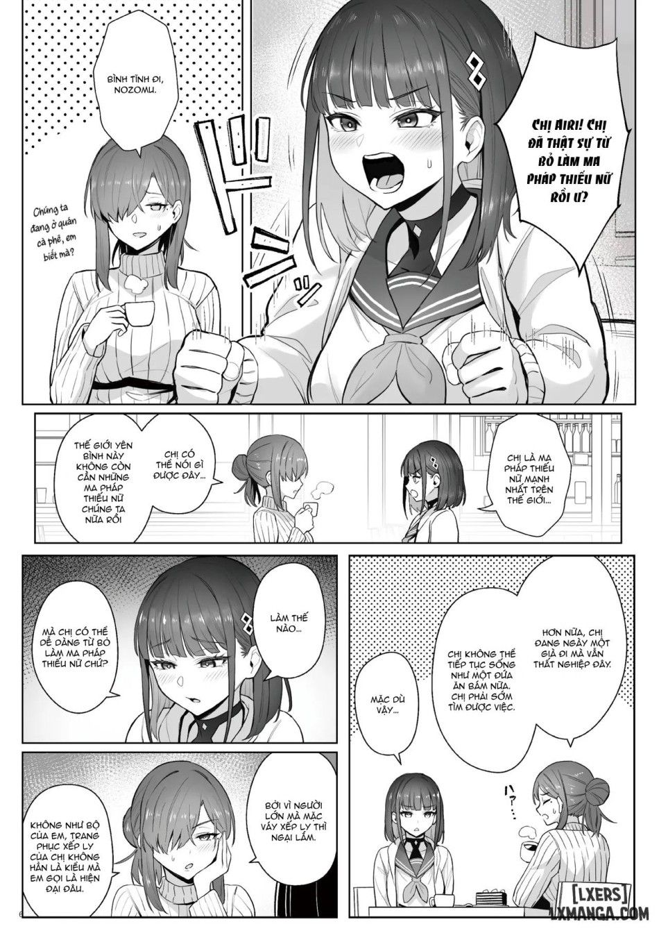Moto Mahou Shoujo No Shigoto Hanashi Ao Zenjitsutan Chương 1 page 6 - Giả Dược