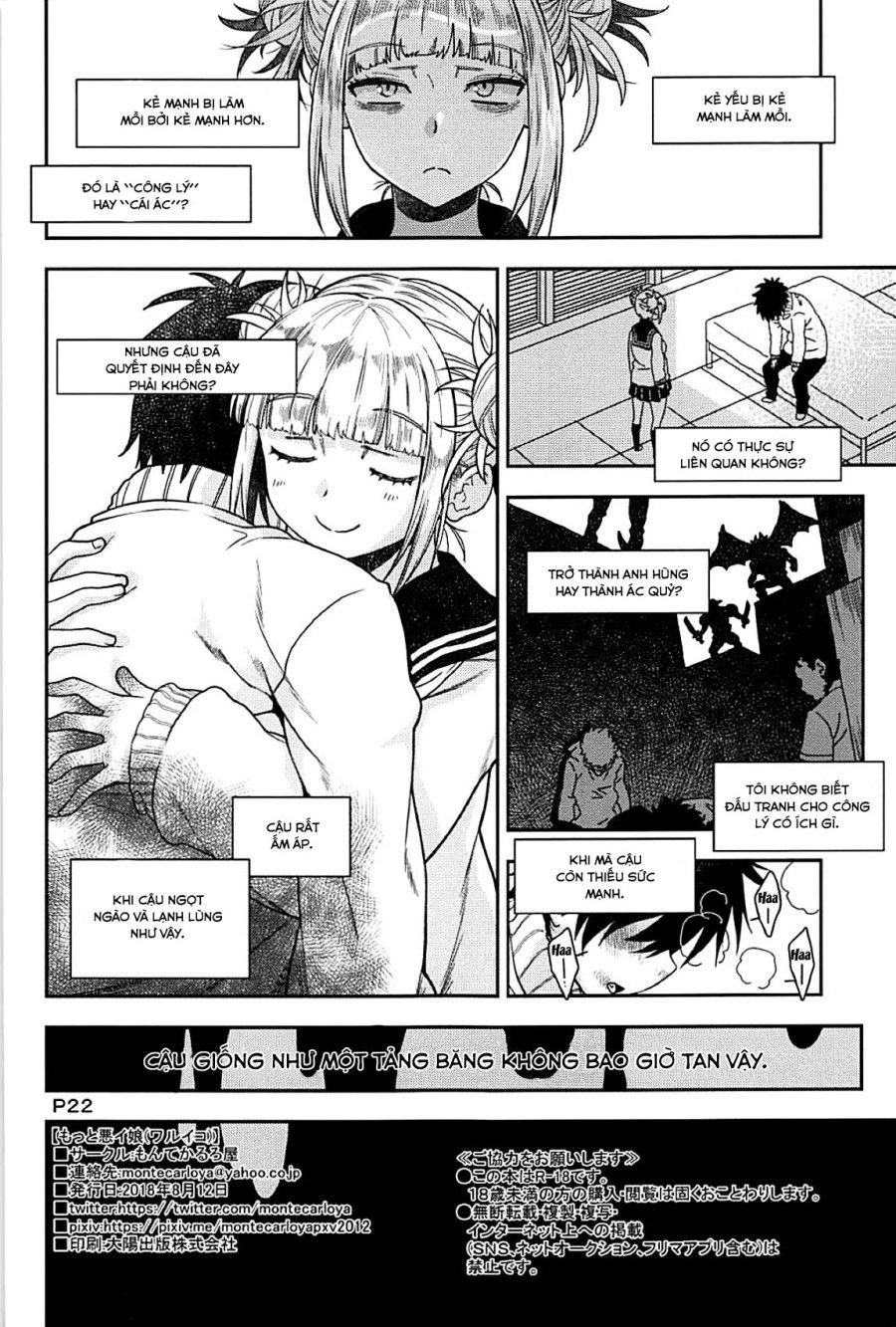 Motto Waru I Ko (boku No Hero Academia) Oneshot page 21 - Giả Dược