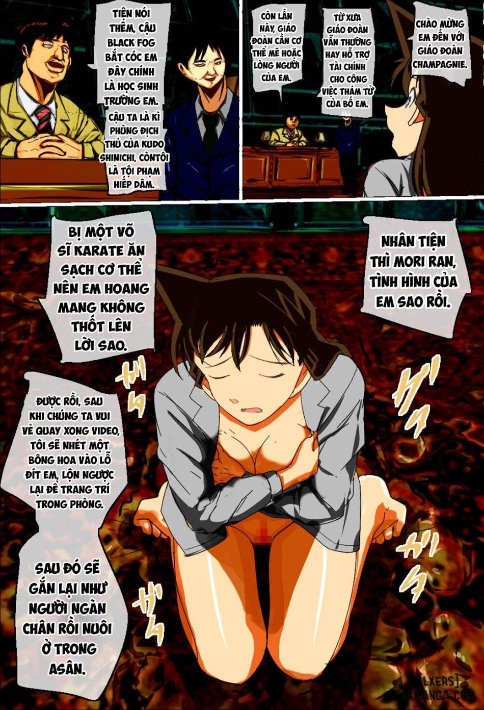 Mouri Ran Ga Toutou Hanzai Soshiki Ni Tsukamatta!! Chương 0 page 34 - Giả Dược