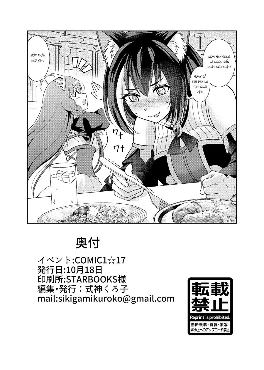 Mũ Giáp Chiến Cùng Kyaru Nàoooo!! Oneshot page 29 - Giả Dược