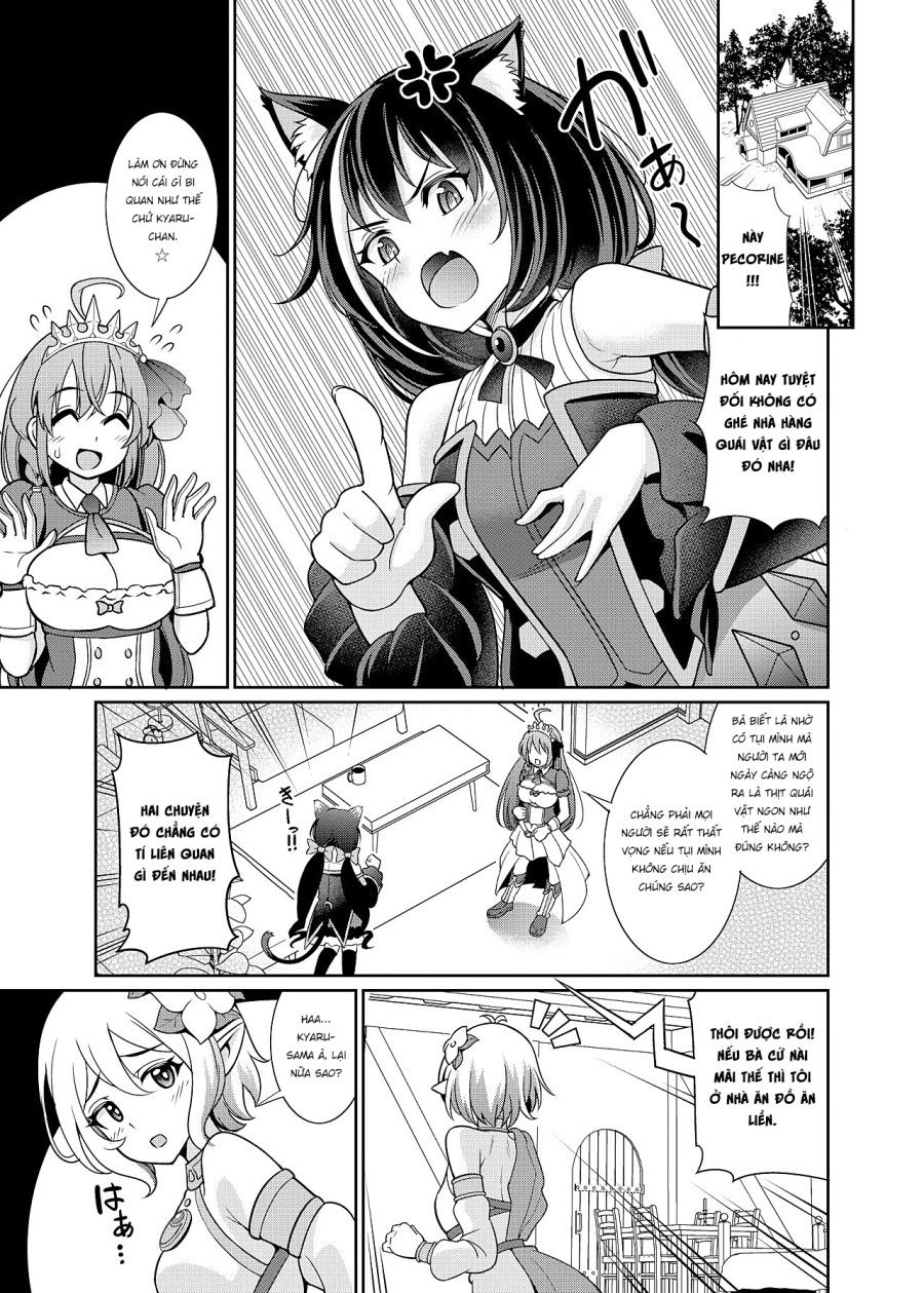 Mũ Giáp Chiến Cùng Kyaru Nàoooo!! Oneshot page 4 - Giả Dược