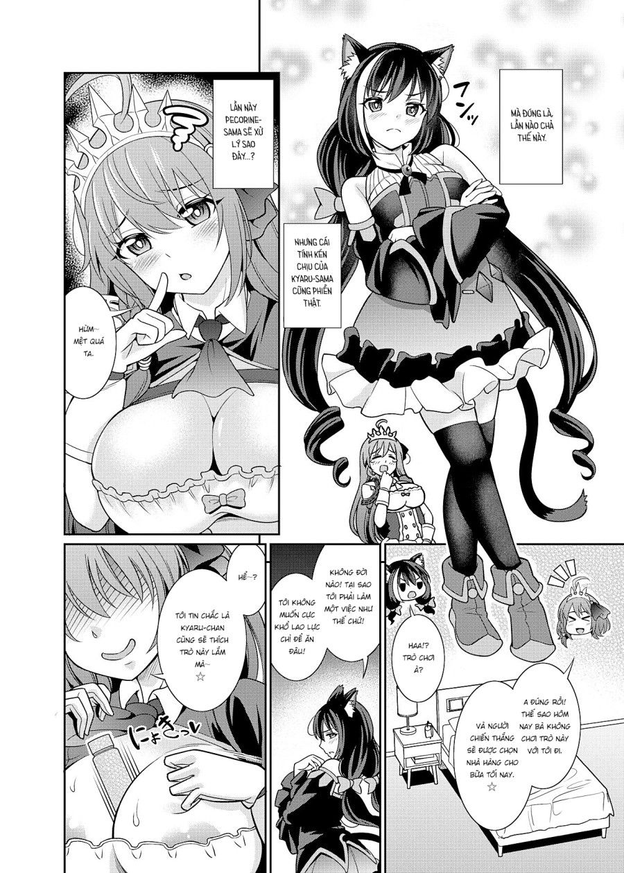 Mũ Giáp Chiến Cùng Kyaru Nàoooo!! Oneshot page 5 - Giả Dược