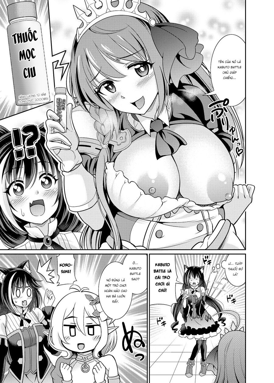 Mũ Giáp Chiến Cùng Kyaru Nàoooo!! Oneshot page 6 - Giả Dược