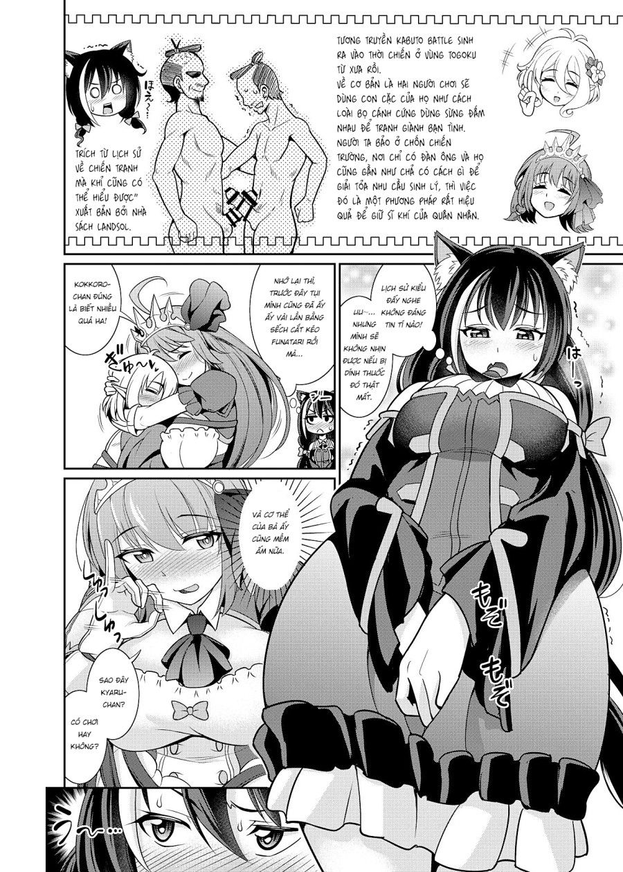 Mũ Giáp Chiến Cùng Kyaru Nàoooo!! Oneshot page 7 - Giả Dược