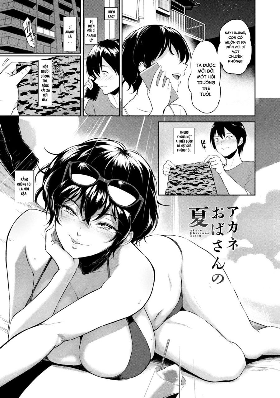 Mùa Hè Nóng Bỏng Của Dì Tôi Oneshot page 2 - Giả Dược