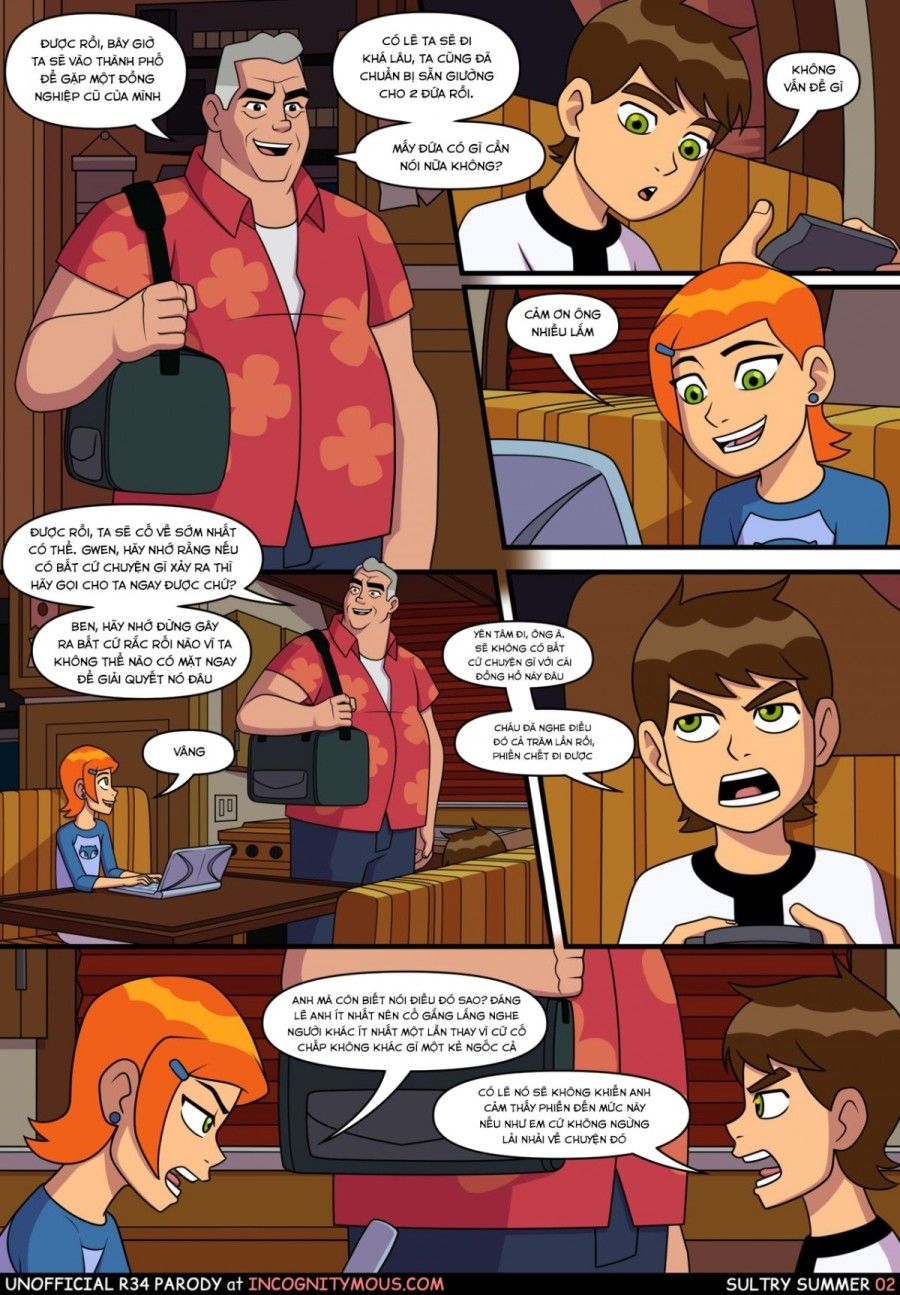 Mùa Hè Oi Bức (ben 10) Chương 1 page 2 - Giả Dược