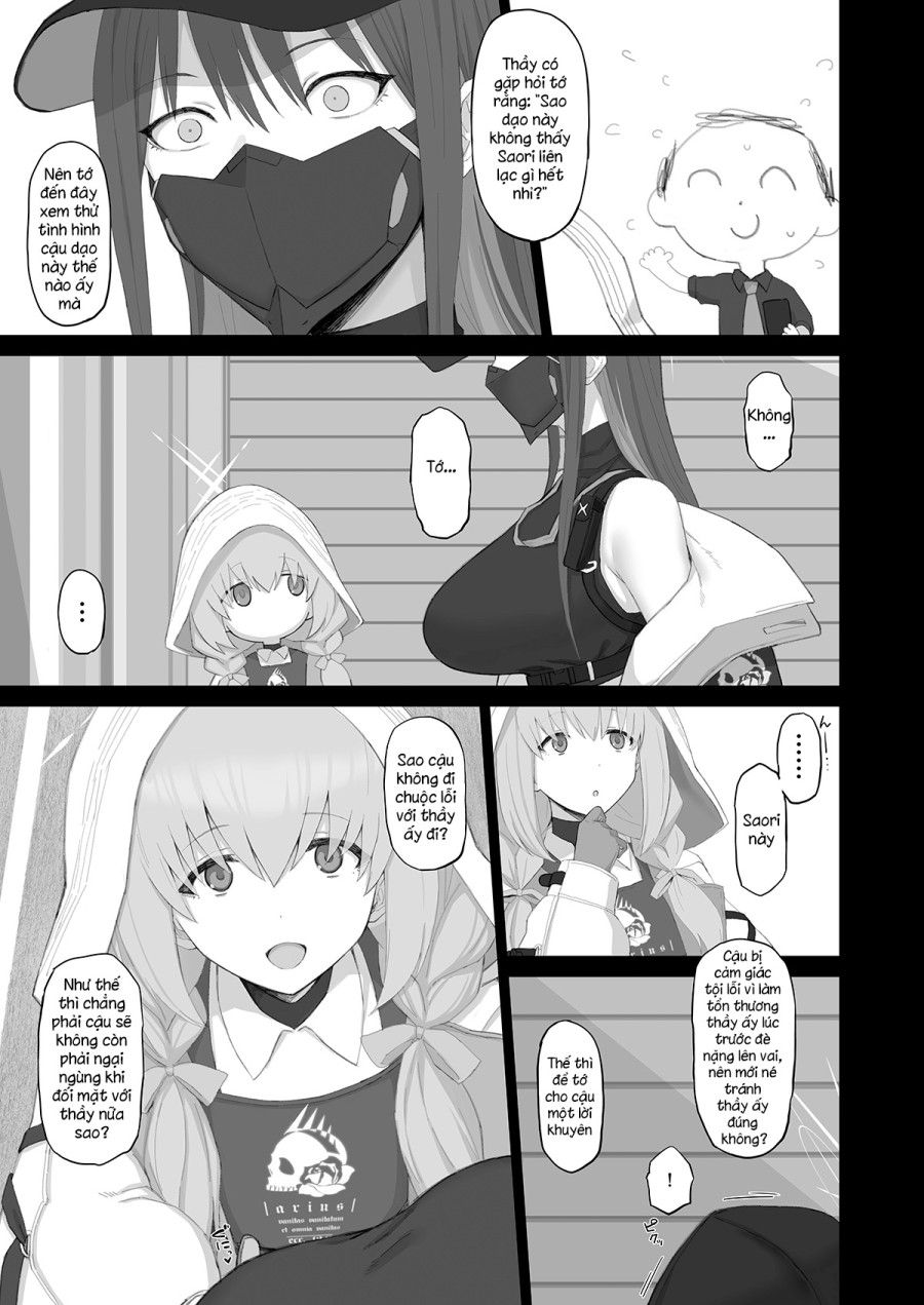 Muchi Ni Shokuzai Kyouiku Ni Nikuyoku (blue Archive) Chương 0 page 4 - Giả Dược
