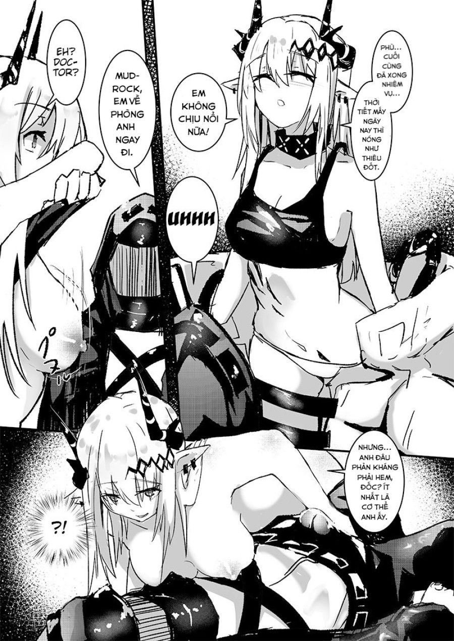 Mudrocks Invitation (arknights) Oneshot page 2 - Giả Dược