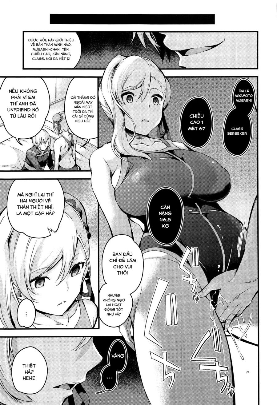 Musashi-chan No Ntr Saimin (fate Grand Order) Oneshot page 7 - Giả Dược