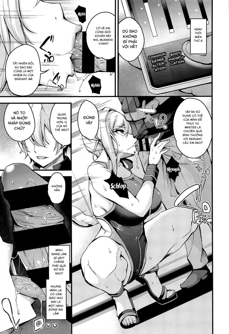 Musashi-chan No Ntr Saimin (fate Grand Order) Oneshot page 9 - Giả Dược