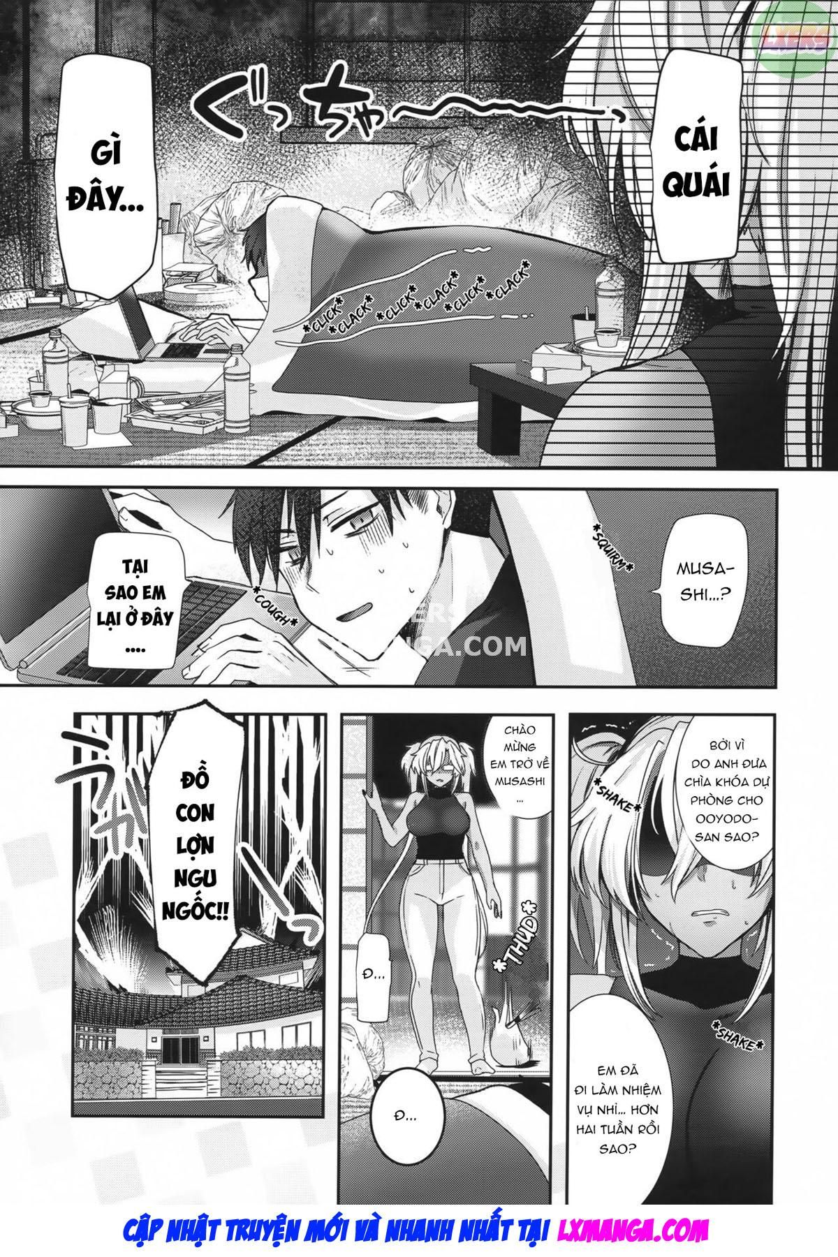 đọc truyện Musashi-san No Yoru Jijou Anata No Ai Kagi Hen Oneshot ảnh 11 tại Giả Dược