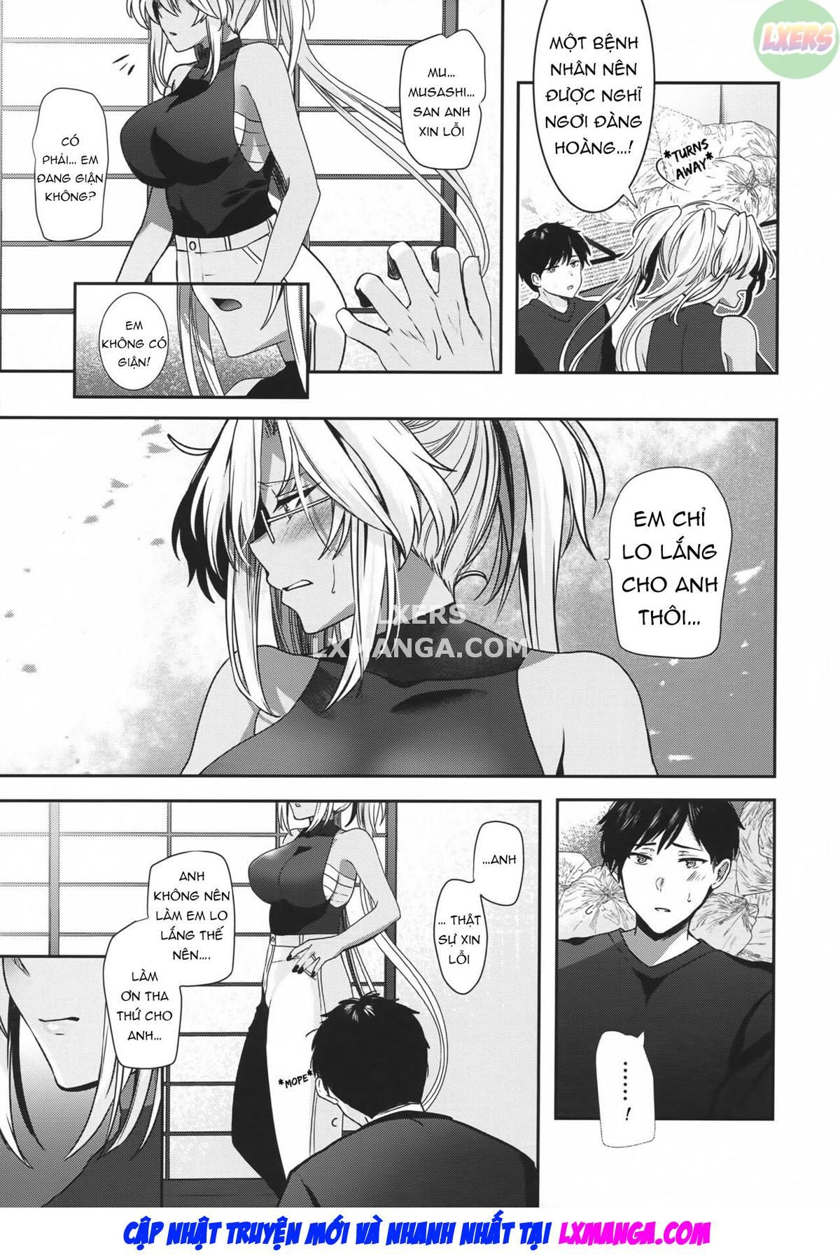 đọc truyện Musashi-san No Yoru Jijou Anata No Ai Kagi Hen Oneshot ảnh 13 tại Giả Dược