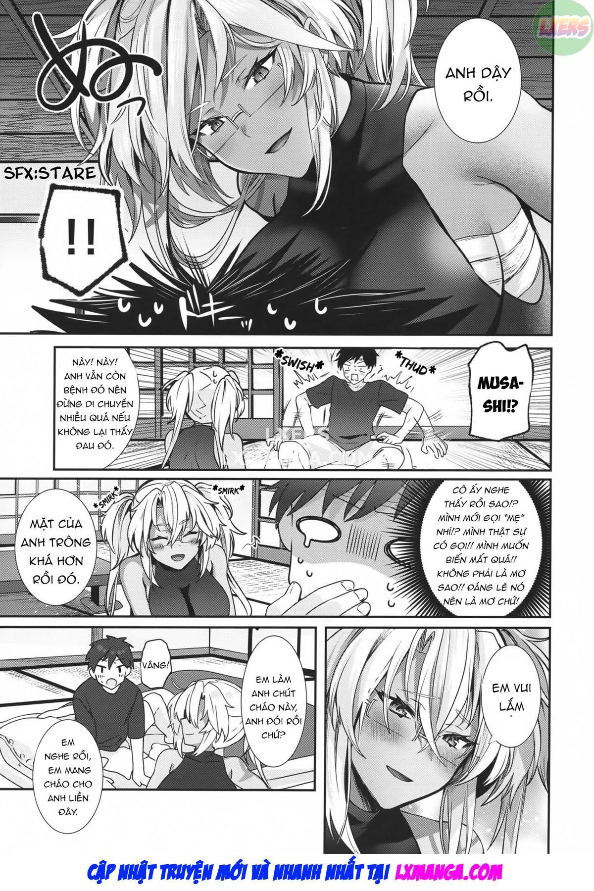 đọc truyện Musashi-san No Yoru Jijou Anata No Ai Kagi Hen Oneshot ảnh 17 tại Giả Dược