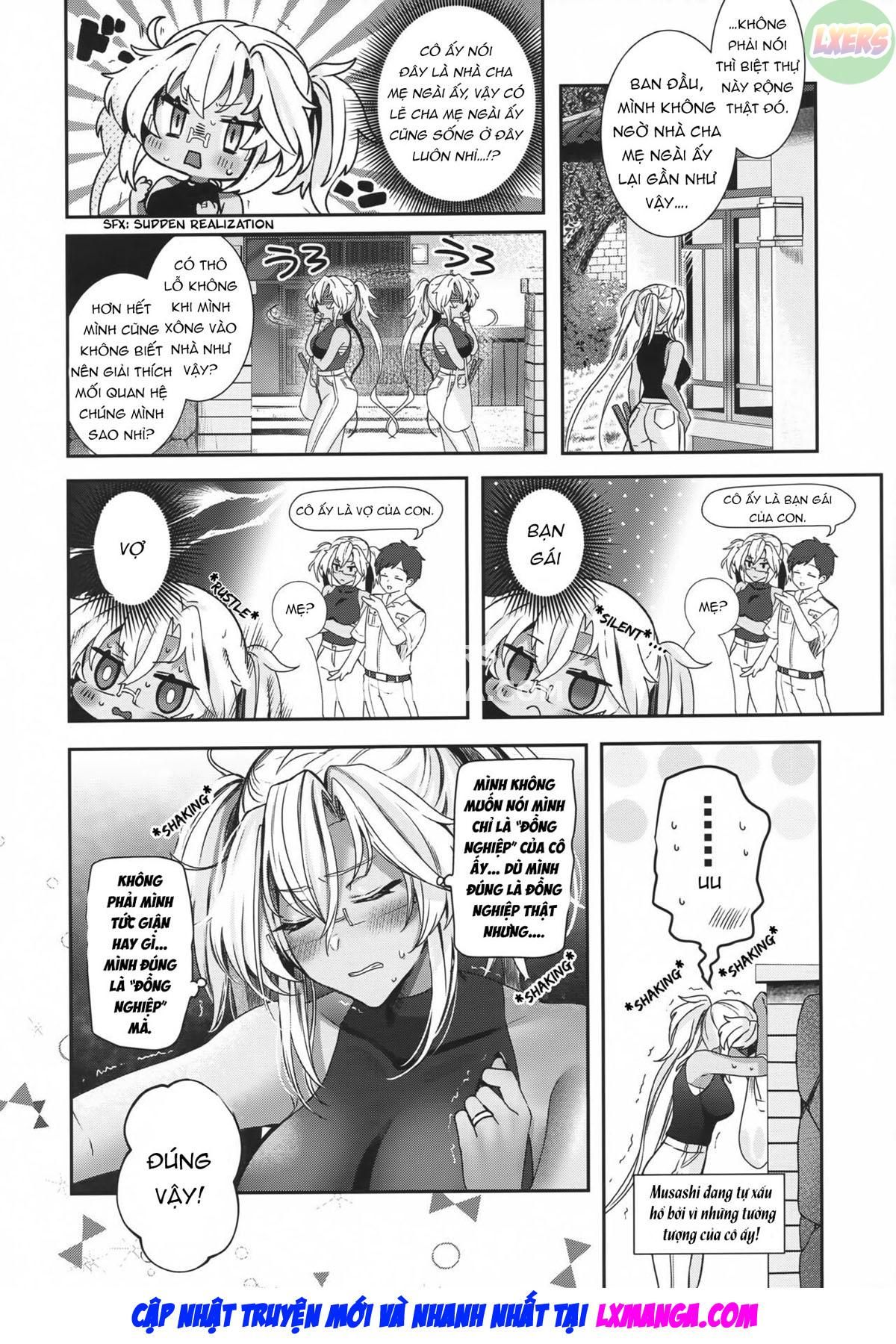 đọc truyện Musashi-san No Yoru Jijou Anata No Ai Kagi Hen Oneshot ảnh 8 tại Giả Dược